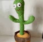 Dancing Cactus Repeat Talking Toy Electronic